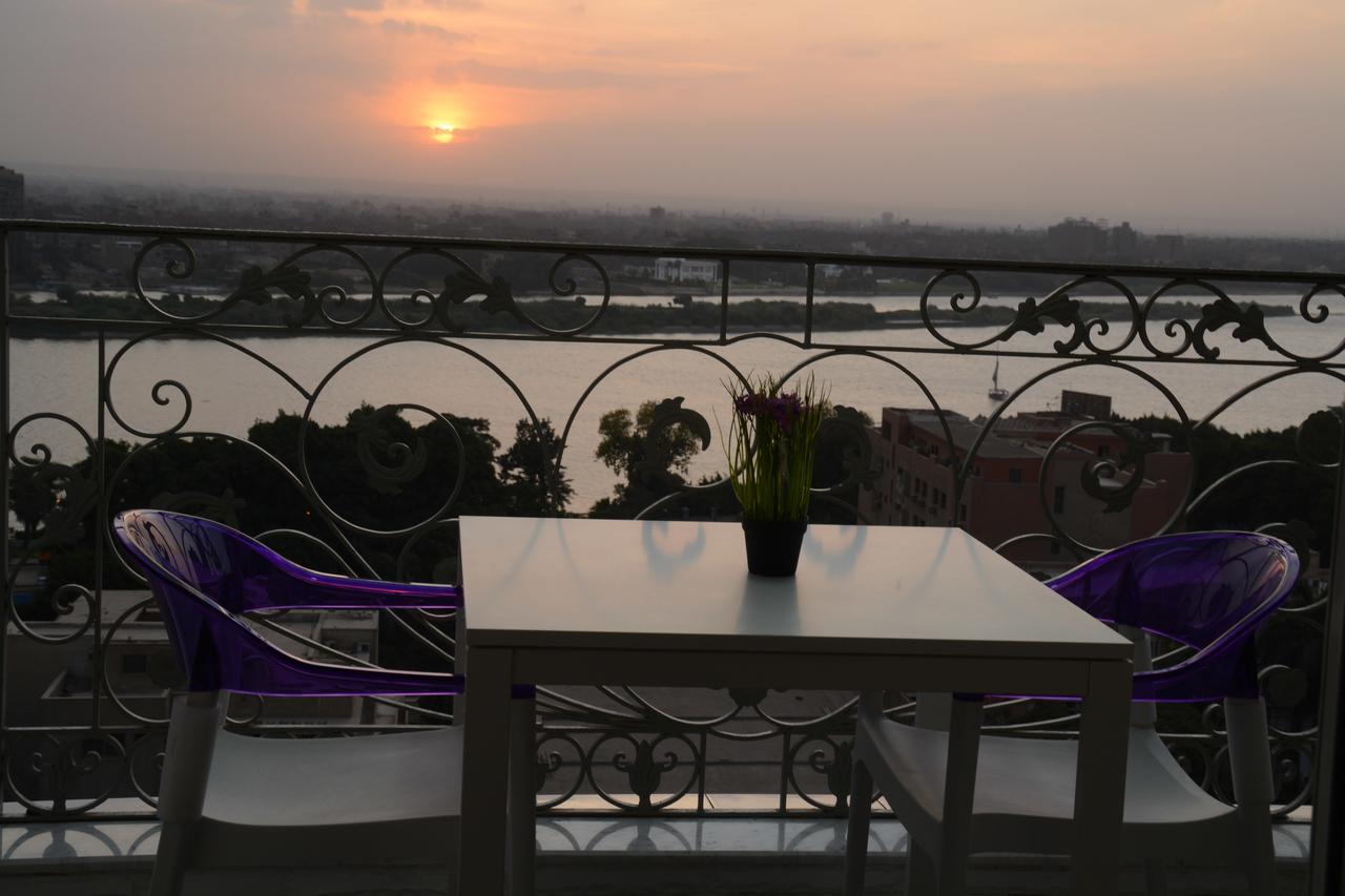 Luxury Nile Maadi Cairo Apartment Exteriör bild
