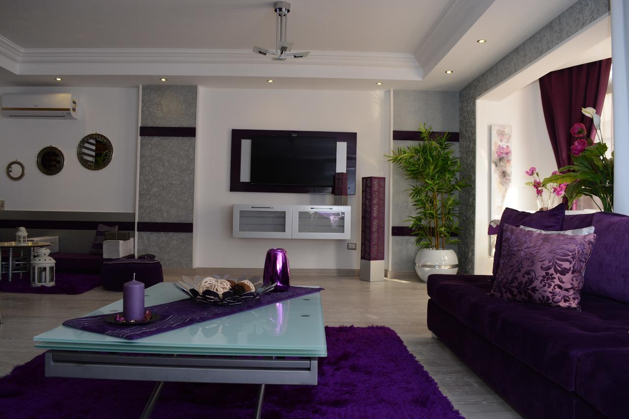 Luxury Nile Maadi Cairo Apartment Exteriör bild